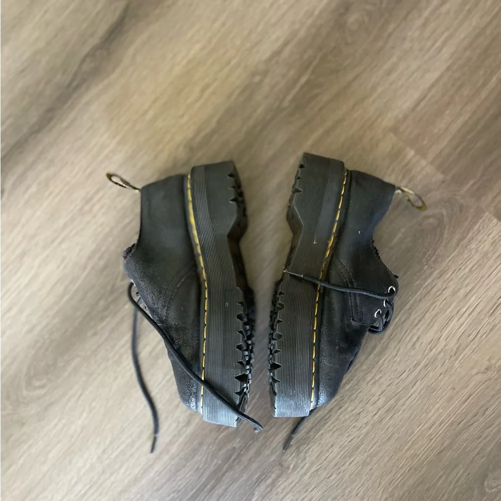 Dr. Martens 1461 Lace Platform Shoes
